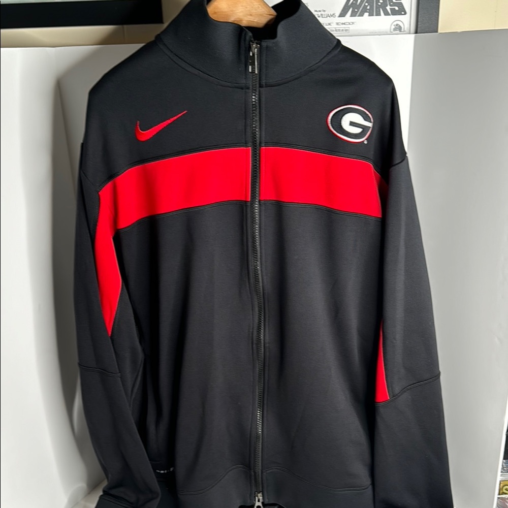 Georgia Bulldogs Nike dri-fit full zip men’s L